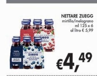 Supermercato Coal Nettare zuegg offerta