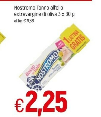 Famila Nostromo Tonno offerta