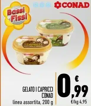 Conad Gelato I Capricci offerta