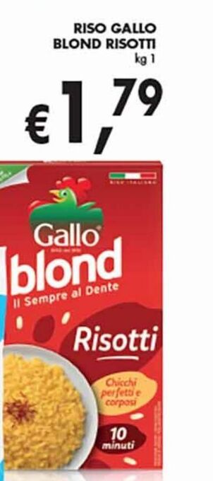 Riso gallo blond risotti