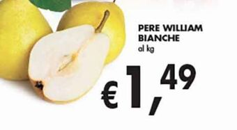Supermercato Coal Pere william bianche offerta