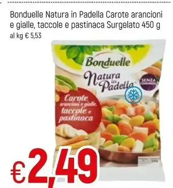Famila Bonduelle Natura In Padella Mais, Carote E Fagiolini 450 G(ml) offerta