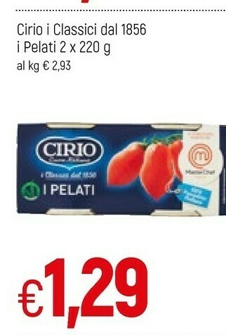 Famila Cirio Pomodori pelati offerta