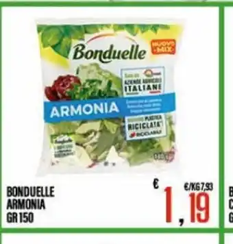 Supermercati EffePiù Bonduelle Armonia 150 gr offerta