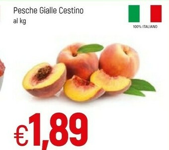 Famila Pesche Gialle Cestino offerta