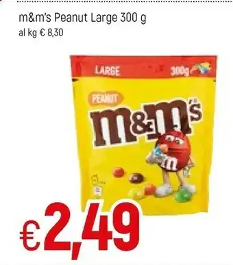 Famila M&m's Peanut Large offerta