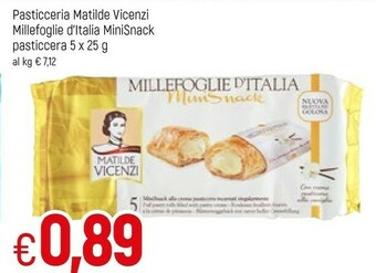 Famila Matilde Vicenzi Millefoglie D'Italia 125 G(ml) offerta