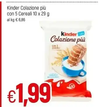 Famila Ferrero Kinder Colazione Più 29 G(ml) offerta