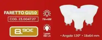 Gbc O.N Tris Lampadine Led Faretto GU10 offerta