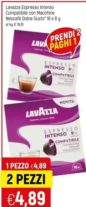 Famila Lavazza Espresso Intenso Compatibile Con Macchine Nescafe Dolce Gusto offerta
