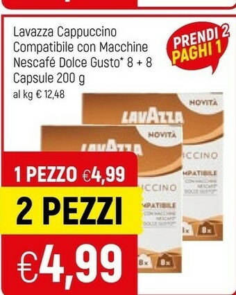 Famila Lavazza Lavazza Cappuccino Compatibile Con Macchine Nescafé Dolce Gusto offerta