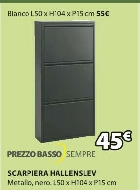 JYSK Scarpiera Hallenslev offerta