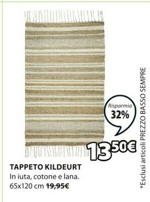 JYSK Tappeto Kildeurt offerta