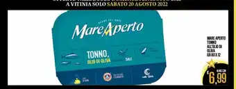 Supermercati EffePiù Mare Aperto Tonno All'Olio Di Oliva 80 gr x 12 offerta