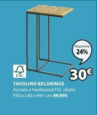 JYSK Tavolino Beldringe offerta