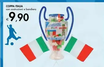 Bennet Coppa Italia Con Costruzioni E Bandiera offerta