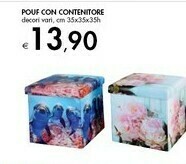 Bennet Pouf Con Contenitore offerta
