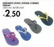 Bennet Freejay Infradito Uomo/ Donna/ Bimbo offerta