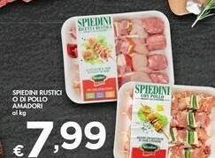Bennet Amadori Spiedini Rustici/ Di Pollo offerta