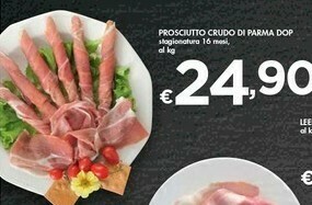 Bennet Prosciutto Crudo Di Parma DOP offerta