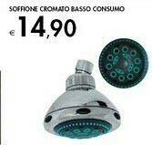 Bennet Soffione Cromato Basso Consumo offerta