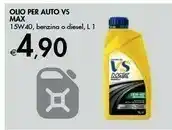 Bennet Max Olio Per Auto VS offerta