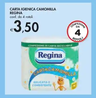 Bennet Carta igienica camomilla regina offerta