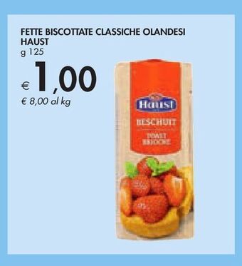 Bennet Fette biscottate classiche olandesi haust offerta