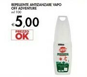 Bennet Off Adventure Repellente Antizanzare Vapo offerta