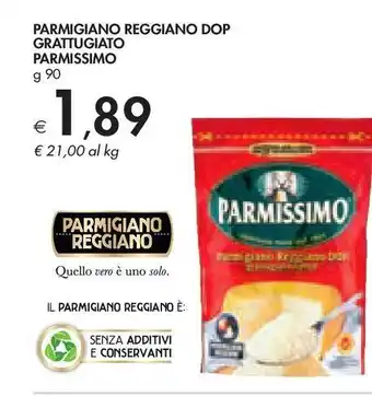 Bennet Parmigiano reggiano dop grattuggiato parmissimo offerta