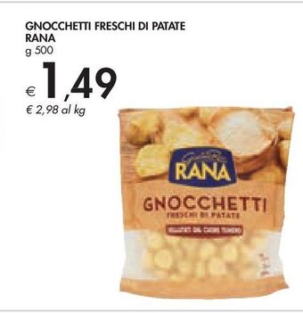 Bennet Gnocchetti freschi di patate rana offerta