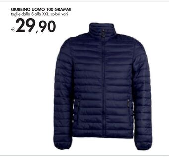 Bennet Giubbino uomo 100 grammi offerta