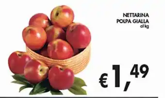 Supermercato Coal Nettarine polpa gialla offerta