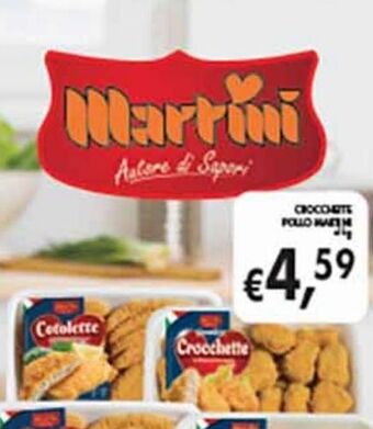 Supermercato Coal Crocchette pollo martini offerta