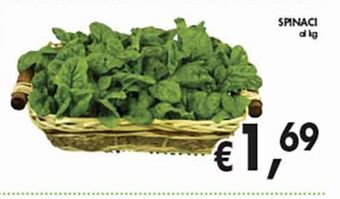 Supermercato Coal Spinaci offerta