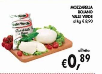 Supermercato Coal Mozzarella bojano valle verde offerta