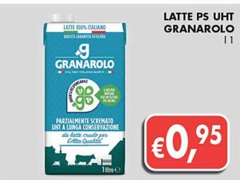 Supermercato Coal Latte ps uht granarolo offerta