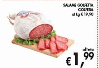 Supermercato Coal Salame golfetta golfera offerta