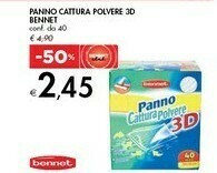 Bennet Bennet Panno Cattura Polvere 3d offerta