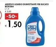 Bennet Bioform Additivo Liquido Disinfettante Per Bucato offerta