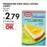 Bennet Cameo Cameo Preparati Per Torte Senza Cottura offerta