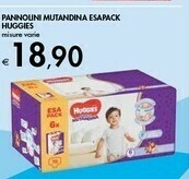 Bennet Huggies Pannolini Mutandina Esapack offerta