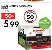 Bennet Kimbo Cialde Espresso Napoletano offerta