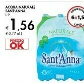 Bennet Sant'anna Acqua Minerale Naturale offerta