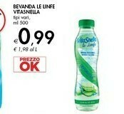 Bennet Vitasnella VitaSnella - Le Linfe con Acqua di Cocco Reidratante 500 g(ml) offerta