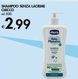 Bennet Chicco Shampoo Senza Lacrime offerta