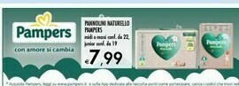 Bennet Pampers Pannolini Naturello offerta