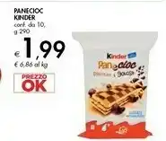Bennet Ferrero Ferrero - Kinder PaneCioc Star Wars 290 g(ml) offerta