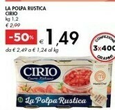 Bennet Cirio La Polpa Rustica offerta