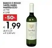 Bennet Santa maria Martellozzo Bianco/ Rosso offerta